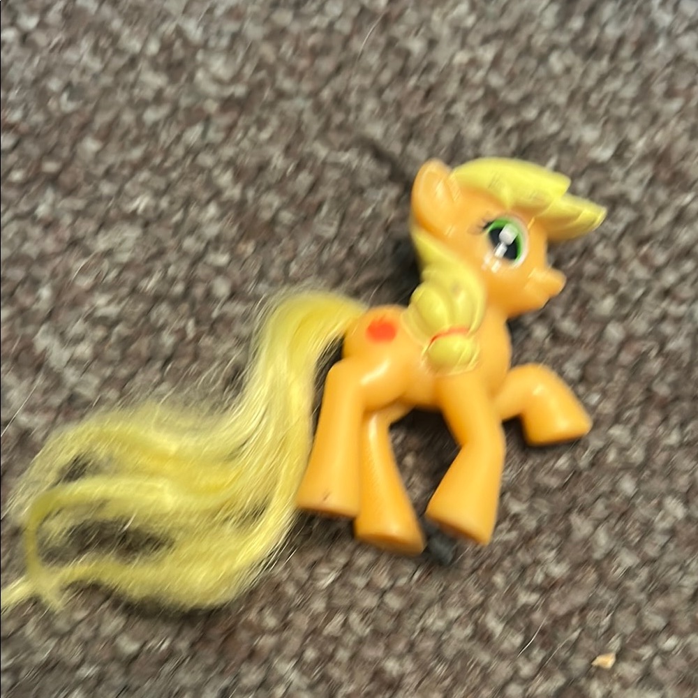 My Little Pony Yellow and Orange Doll with Shimmering Mane
